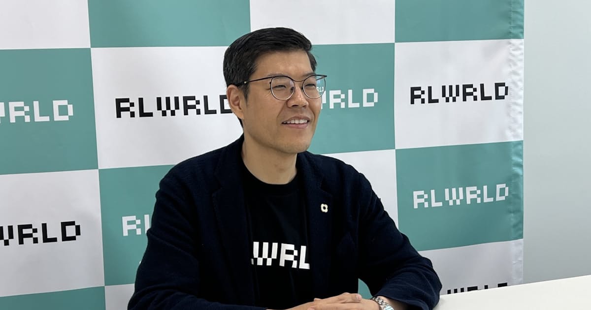 韓国RLWRLDのCEO、フィジカルAI「5本指が最も効率的」